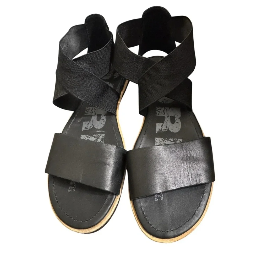Sorel Black Women Sandals 8.5